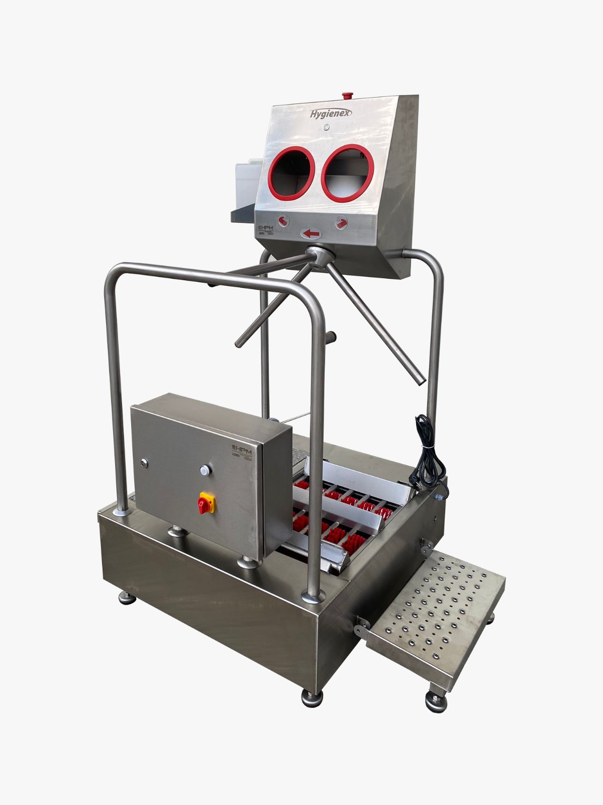 HGX-430 DREHSPERRE MIT HANDDESINFEKTION UND BÜRSTE