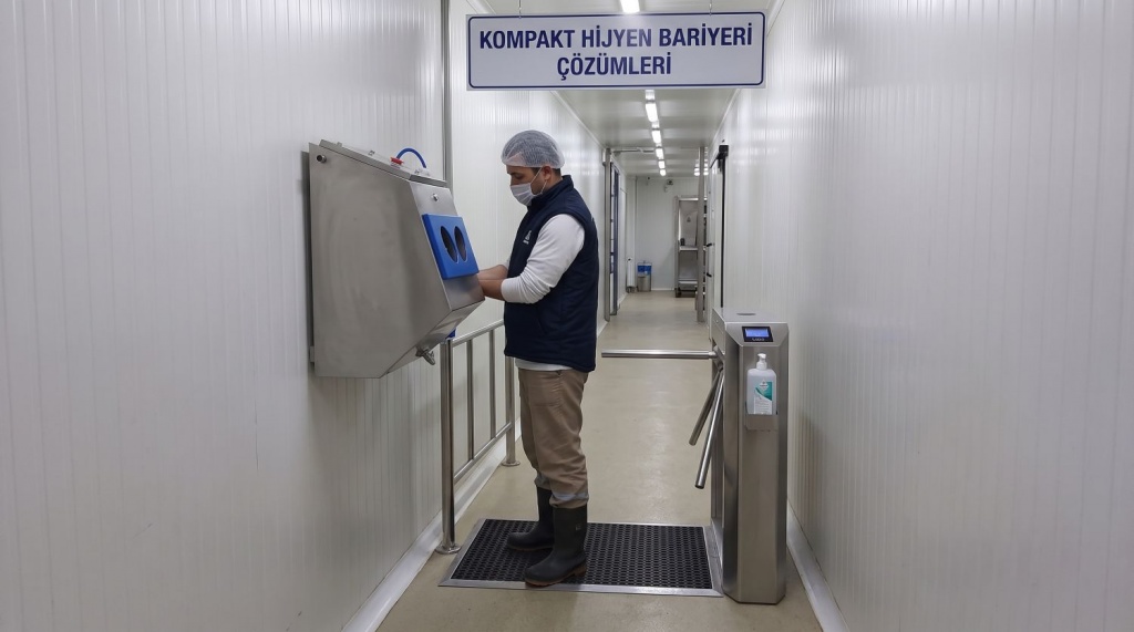 Dar Alanlar ve Küçük Tesisler İçin Kompakt Hijyen Bariyeri Çözümleri